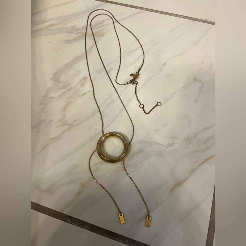 Madewell Long Gold Necklace